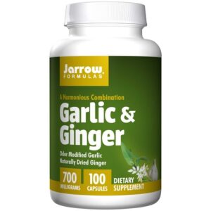 Jarrow Formulas Garlic Ginger - 700 mg - 100 Capsules