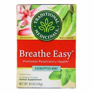 Traditional Medicinals Seasonal Tea Caffeine Free - Breathe Easy - 16 bags