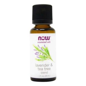 Now Foods 100% Pure Natural Essential Oil Lavender & Tea Tree - 1 fl oz (30 ml)
