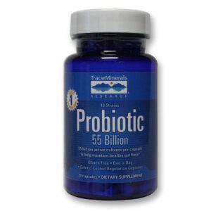 Trace Minerals Research Probiotic 55 Billion - 30 Caps