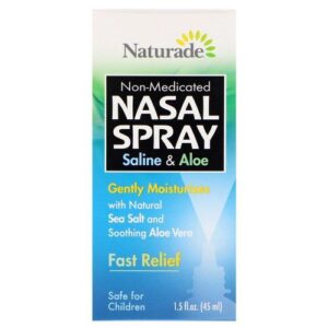 Naturade Saline and Aloe Nasal Spray - 1.5 fl oz